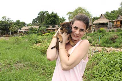 Desde el primer momento Pai se hizo un hueco en nuestro corazón, en Pai (Tailandia). 