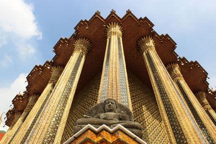 Imagen del complejo Wat Phra Kaew, Bangkok (Tailandia)