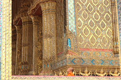 Imagen del Wat Phra Kaew, en Bangkok (Tailandia)